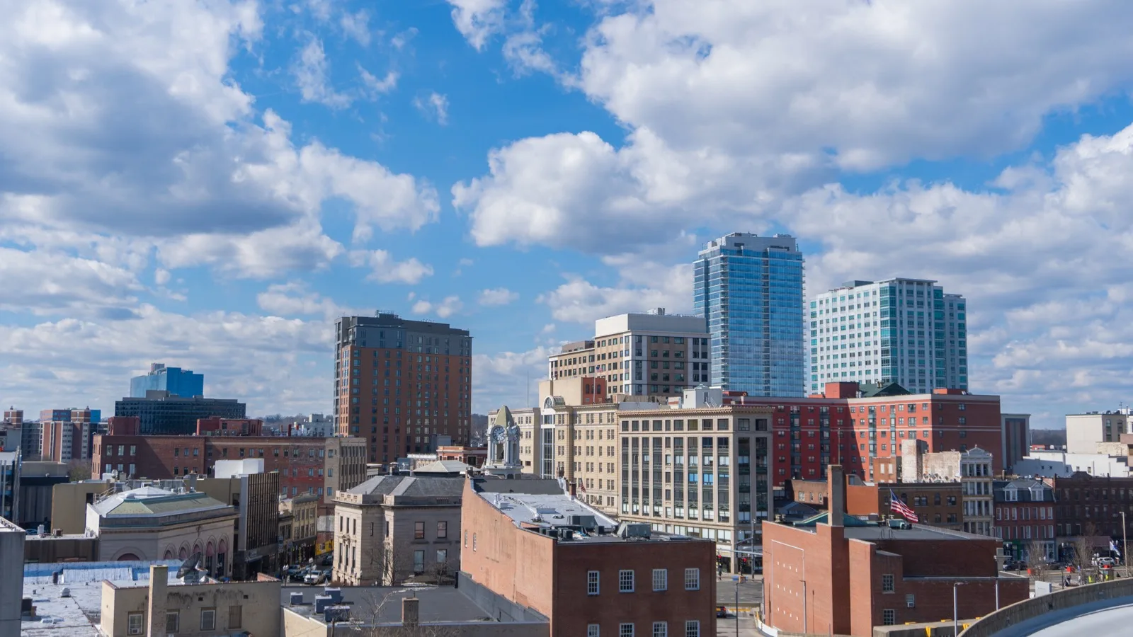 Downtown Stamford skyline in Connecticut