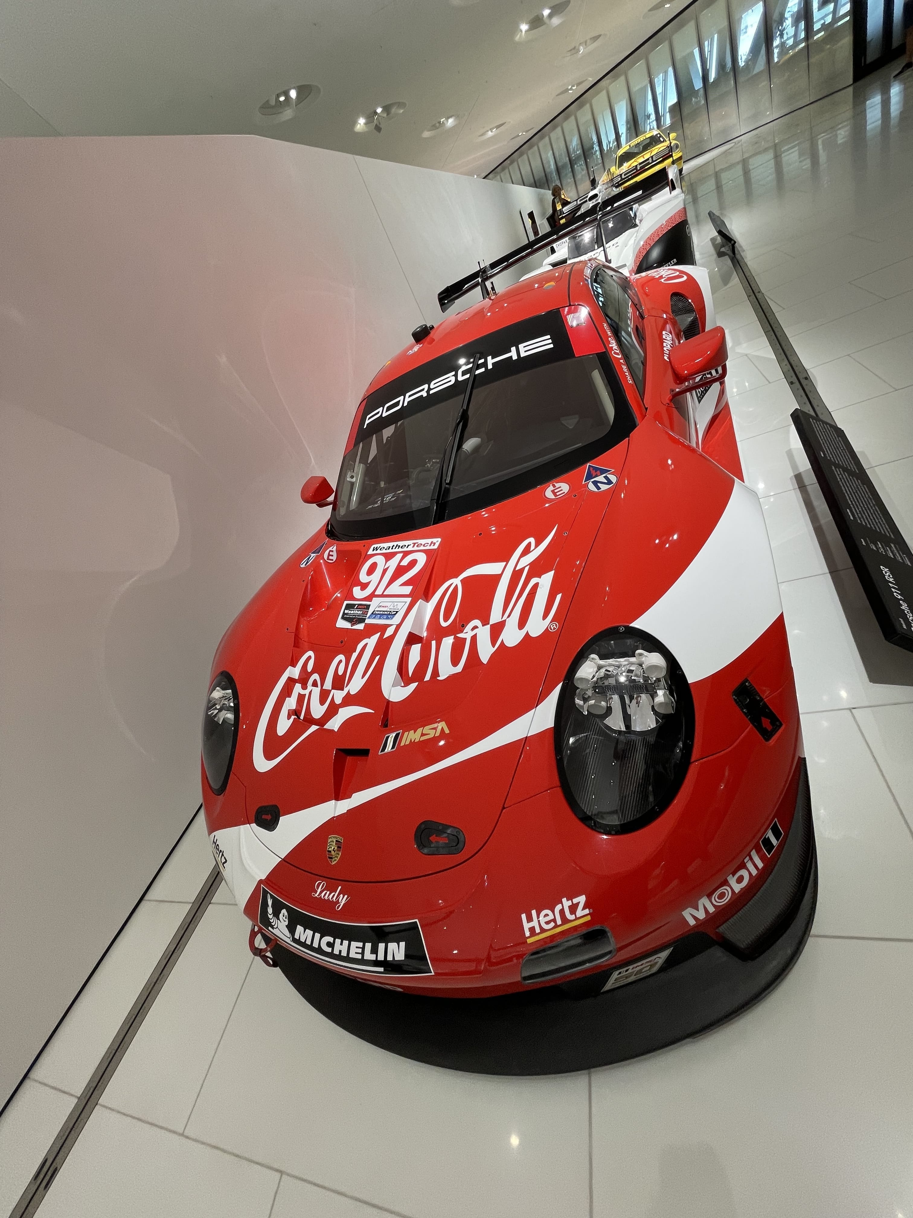 Detailed exterior inspection view of a Porsche